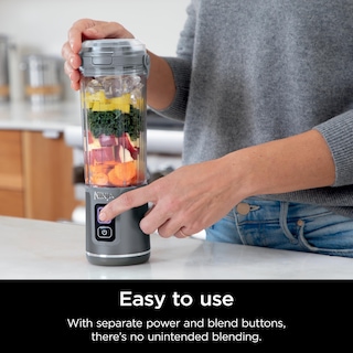 Foto 6 | Foto 6 | Licuadora Portátil Ninja Blast Cl155agy 500 Ml Inalámbrica Gris - Venta Internacional