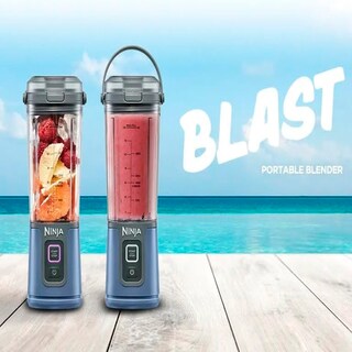 Foto 4 | Foto 4 | Ninja Mini Licuadora Blast Blender Portátil De 532ml (18 Oz) Verde Bosque (reacondicionado)