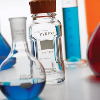 Foto 5 | Foto 5 | Botella De Vidrio Pyrex De 1 Litro Con Tapón De Rosca Gl45 Paquete De 2 - Venta Internacional.