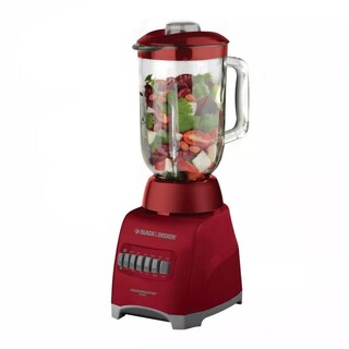 Foto 3 | Foto 3 | Licuadora Black+Decker BL1000RG color Rojo 10 VEL 1.25 L Vaso de Vidrio Crush Master Pro