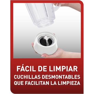 Foto 3 | Foto 3 | Licuadora T-fal Optimix Rojo 2 Vel Plástico 2l Ln2775mx