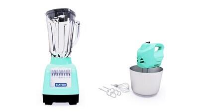 Foto 1 | Foto 1 | Combo/pack Licuadora Bartech 750w + Batidora 200w Verde Menta