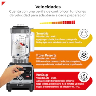 Foto 5 | Foto 5 | Bogner Licuadora Comercial 2500w 2l Tritán Bsb07n