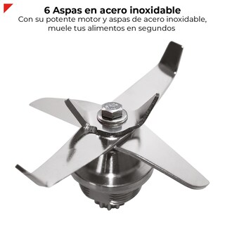 Foto 8 | Foto 8 | Bogner Licuadora Comercial 2500w 2l Tritán Bsb07n