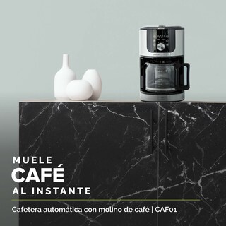 Foto 5 | Foto 5 | Cafetera Automática Avera Caf01 con Molino Integrado de Café - color Plateado