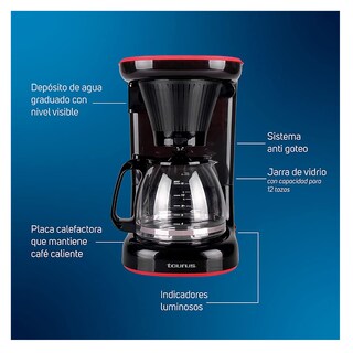 Foto 3 | Foto 3 | Cafetera Goteo Taurus 1.2 Lt