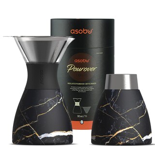 Foto 1 | Foto 1 | Cafetera Pour Over Asobu Con Aislamiento De 960 Ml, Acero Inoxidable - Venta Internacional.