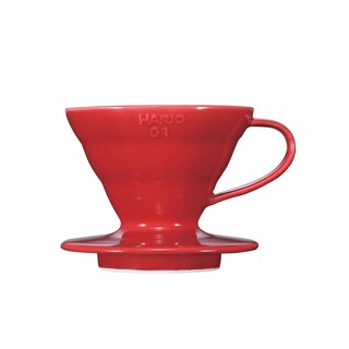 Foto 1 | Foto 1 | Gotero De Café Hario V60, Cerámica, Tamaño 01, 1-4 Tazas, Rojo - Venta Internacional.
