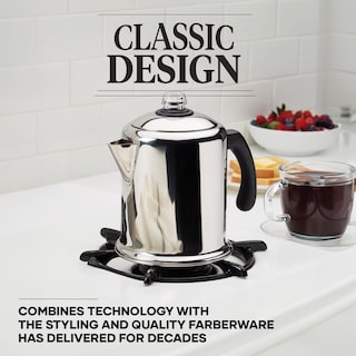 Foto 3 | Foto 3 | Cafetera Farberware 50124 Classic Yosemite 8 Tazas - Venta Internacional
