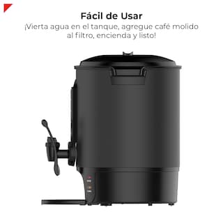 Foto 5 | Foto 5 | Cafetera Percoladora Bogner de Acero Inoxidable 60 Tazas 1500w Bcm10l