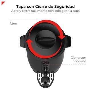 Foto 7 | Foto 7 | Cafetera Percoladora Bogner de Acero Inoxidable 60 Tazas 1500w Bcm10l
