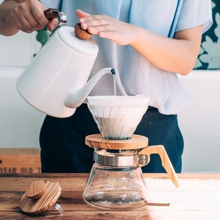 Foto 3 | Foto 3 | Servidor De Café Hario V60 Madera De Olivo 400 Ml - Venta Internacional.