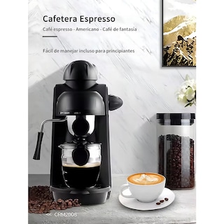 Foto 3 | Foto 3 | Cafetera Portátil Semiautomática Eléctrica Portátil Expreso Eo Safe Imports Esi-20307 Negro