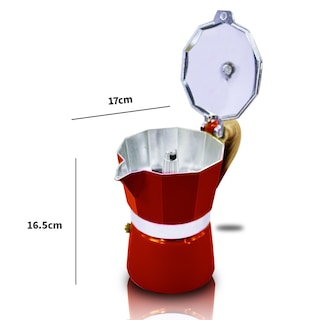 Foto 3 | Foto 3 | Cafetera Italiana De Aluminio Capacidad de 150ml