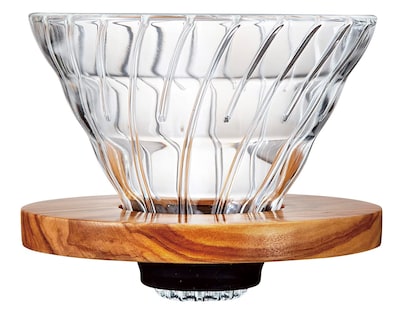 Foto 1 | Foto 1 | Gotero De Café Hario V60, Vidrio Resistente Al Calor, Madera De Olivo - Venta Internacional.
