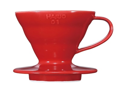 Foto 1 | Foto 1 | Gotero Para Café Hario V60, De Cerámica, Con Forma De Cono, Tamaño 01, Color Rojo - Venta Internacional.