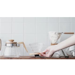 Foto 7 | Foto 7 | Gotero De Café Hario V60, Vidrio Resistente Al Calor, Madera De Olivo 01 - Venta Internacional.
