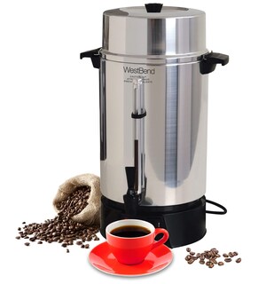Foto 1 | Foto 1 | Urna De Café West Bend 33600 Commercial, 100 Tazas, Plateada - Venta Internacional.