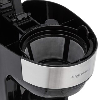 Foto 6 | Foto 6 | Cafetera para 12 Tazas con Filtro Reutilizable Negro - Venta Internacional