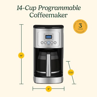 Foto 6 | Foto 6 | Cafetera Cuisinart DCC-3200P1 Jarra de Vidrio para 14 Tazas - Venta Internacional