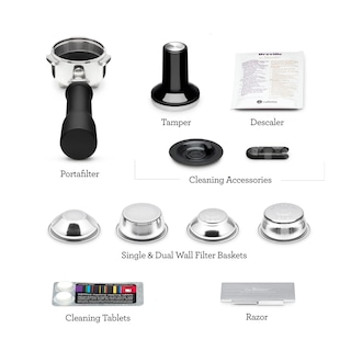 Foto 7 | Foto 7 | Cafetera Espresso Breville Bambino Plus Bes500btr Black Truffle - Venta Internacional