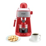 Bogner Cafetera Para Espresso Capacidad De 4 Tazas Con Espumador Bcm35r
