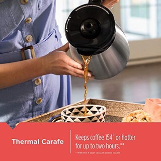 Foto 2 | Foto 2 | Cafetera Black+decker De 12 Tazas Térmica Programable - Venta Internacional.