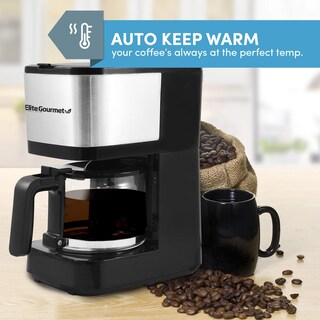 Foto 6 | Foto 6 | Cafetera Elite Gourmet Ehc9420 Automática Para Preparar Y Gotear 5 Tazas - Venta Internacional.