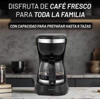 Foto 2 | Foto 2 | Nuur Cafetera Básica 4 Tazas Con Jarra Cafejar4
