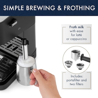 Foto 3 | Foto 3 | Máquina de Café Espresso De'longhi Stilosa Ec260bk Con Bomba De 15 Bares - Venta Internacional
