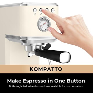 Foto 5 | Foto 5 | Máquina De Café Espresso Chulux Slim Con Espumador De Leche Y Bomba De 20 Bares - Venta Internacional.