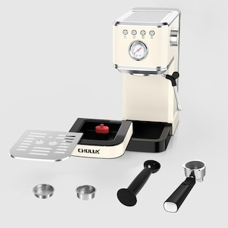 Foto 6 | Foto 6 | Máquina De Café Espresso Chulux Slim Con Espumador De Leche Y Bomba De 20 Bares - Venta Internacional.