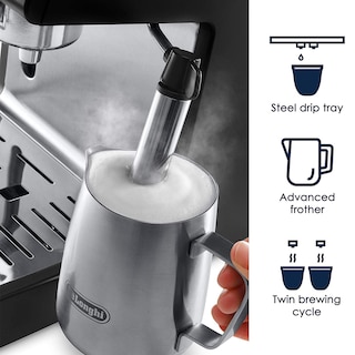 Foto 4 | Foto 4 | Máquina De Café Espresso De'longhi Ecp3420 15 Bares Con Espumador De Leche - Venta Internacional.