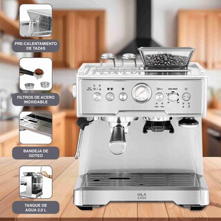 Foto 5 | Foto 5 | Cafetera Espresso Ola Casa Con Molino