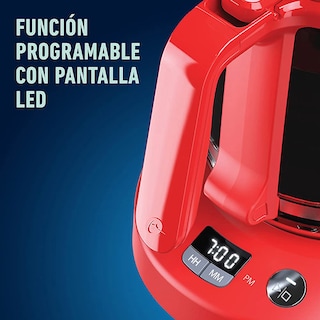 Foto 2 | Foto 2 | Cafetera Oster color Rojo Programable 12 Tazas