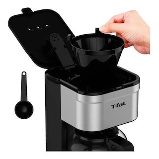 Foto 2 | Foto 2 | Cafetera Elegance T-Fal CM223DMX color Plata 7 Tazas Filtro Permanente