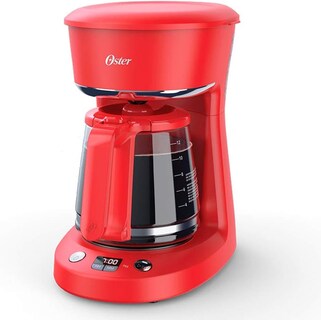 Foto 1 | Foto 1 | Cafetera Programable Oster BVSTDCP12R013 color Rojo 12 Tazas
