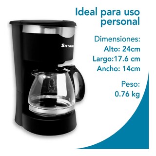 Foto 3 | Foto 3 | Cafetera De Goteo Semiautomática 6 Tazas Filtro Permanente