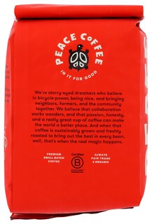 Foto 2 | Foto 2 | Grano Integral Orgánico Coffee Peace Coffee Tree Hugger 340 Ml - Venta Internacional.