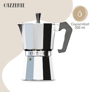 Foto 3 | Foto 3 | Cafetera Italiana 300ml De Aluminio Cazzenie