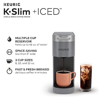 Foto 3 | Foto 3 | Venta Internacional - Cafetera Keurig K-slim + Iced De Una Sola Porción