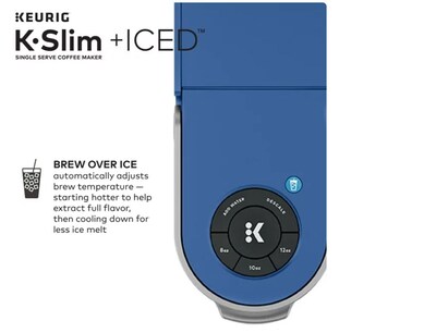 Foto 6 | Foto 6 | Cafetera Keurig K-slim + Iced Single Serve Blue 240-360 Ml - Venta Internacional