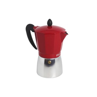 Foto 1 | Foto 1 | Cafetera Con Estufa Imusa Usa B120-42t De Aluminio Para 3 Tazas, Color Rojo - Venta Internacional.