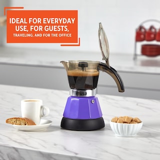 Foto 6 | Foto 6 | Cafetera Eléctrica Imusa Con Capacidad Para 3 O 2 Tazas, Color Morado - Venta Internacional.