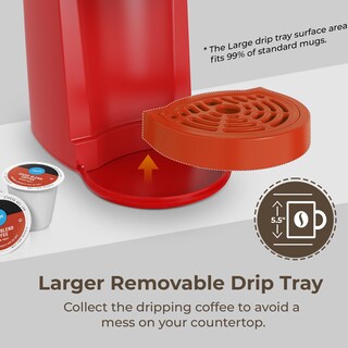 Foto 4 | Foto 4 | Cafetera Chulux Roja 2 en 1-Venta Internacional
