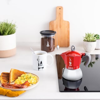 Foto 4 | Foto 4 | Moka Pot Bialetti Moka Induction, 4 Tazas, Rojo Espresso - Venta Internacional.