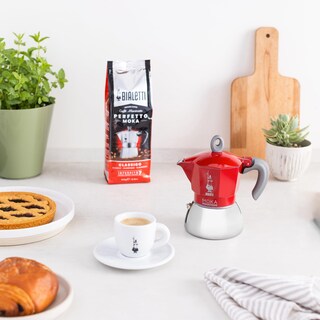 Foto 6 | Foto 6 | Moka Pot Bialetti Moka Induction, 4 Tazas, Rojo Espresso - Venta Internacional.