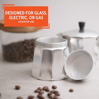 Foto 4 | Foto 4 | Cafetera Con Estufa Imusa 12 Tazas De Aluminio Fundido - Venta Internacional.