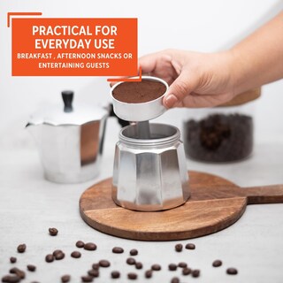 Foto 6 | Foto 6 | Cafetera Con Estufa Imusa De Aluminio Fundido Para 9 Tazas - Venta Internacional.