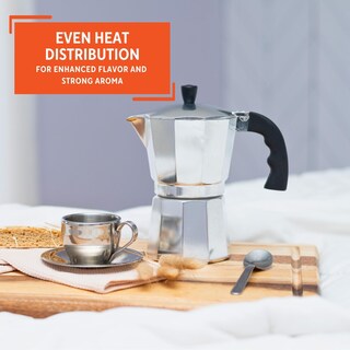 Foto 7 | Foto 7 | Cafetera Con Estufa Imusa De Aluminio Fundido Para 9 Tazas - Venta Internacional.